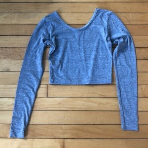 Cropped Long Sleeve Shirt